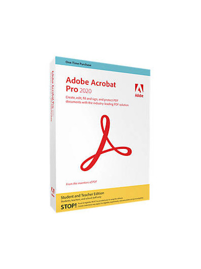 Adobe Acrobat Pro 2020 - Licenta Electronica Permanenta Windows