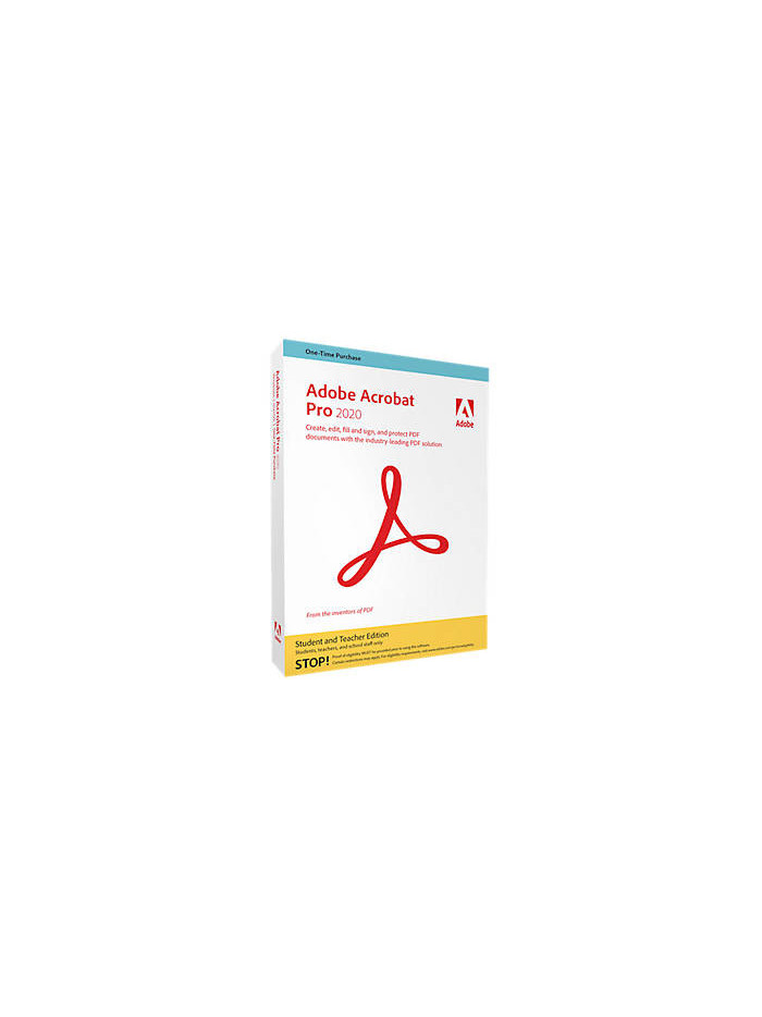 Adobe Acrobat Pro 2020 - Licenta Electronica Permanenta Windows