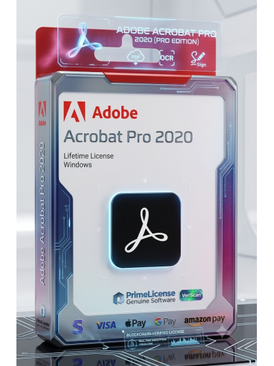 Adobe Acrobat Pro 2020 - Licenta Electronica Permanenta Windows