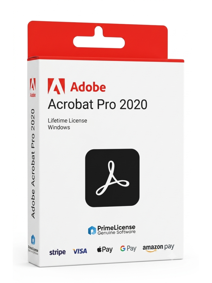 Adobe Acrobat Pro 2020 - Licenta Electronica Permanenta Windows