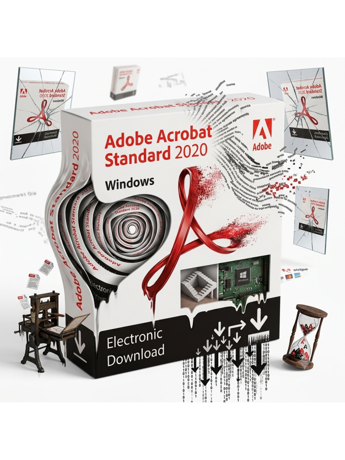Adobe Acrobat Pro 2020 - Licenta Electronica Permanenta Windows
