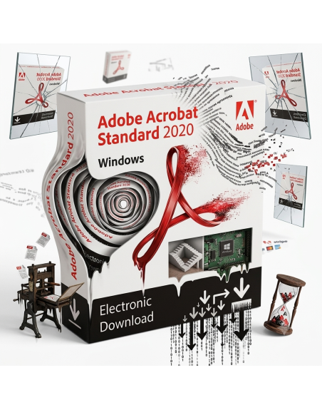 Adobe Acrobat Pro 2020 - Licenta Electronica Permanenta Windows