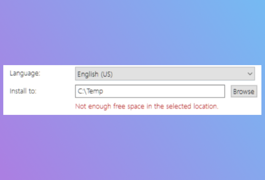 Skip the interface part
