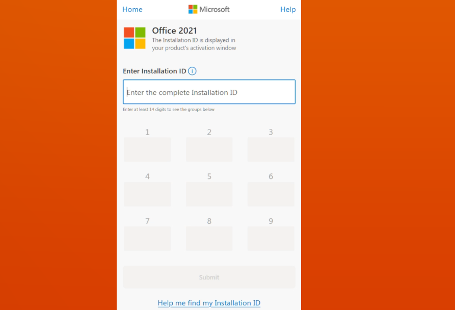 Fast copy Confirmation ID
